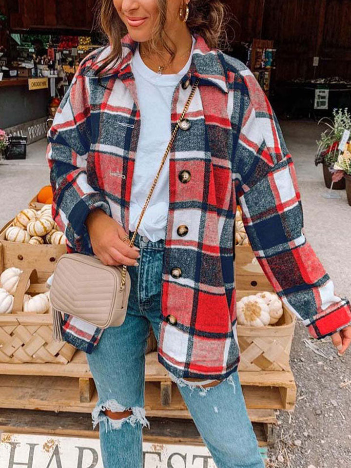 Women's Jacket Overshirt Design & Cozy Warmth, view 6 - Elena Harper