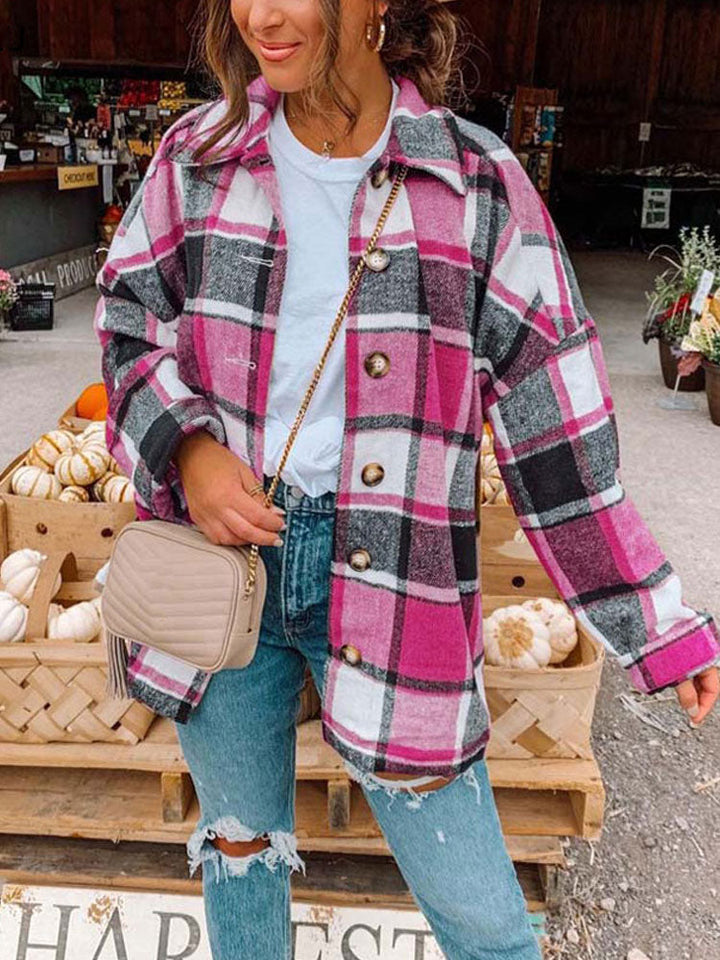 Women's Jacket Overshirt Design & Cozy Warmth - Elena Harper
