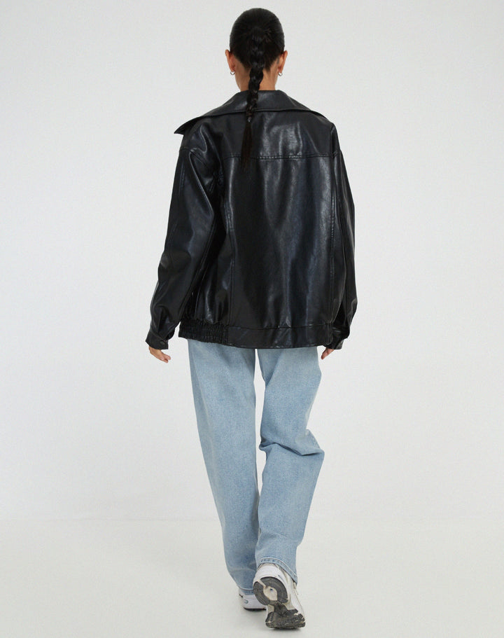 Women's Jacket Oversized Fit & Warm Lining, view 7 - Elena Harper