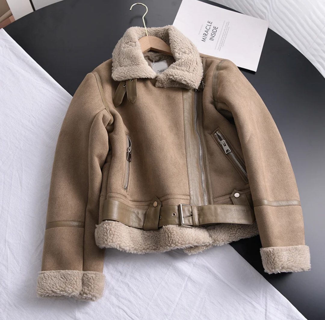 Jacket Women Teddy Lining & Warm, view 3 - Elena Harper