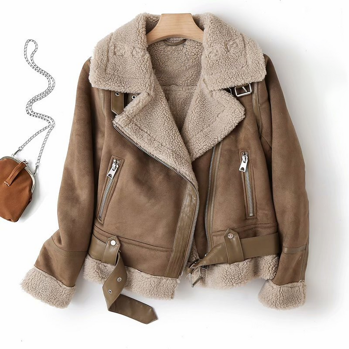 Jacket Women Teddy Lining & Warm - Elena Harper