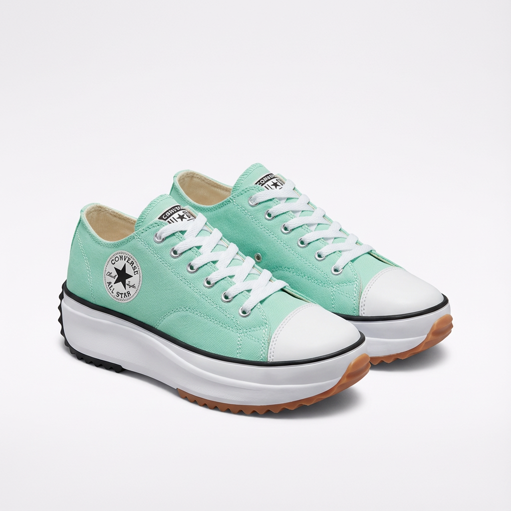 Janet | Women's Platform Lace-Up Trainers