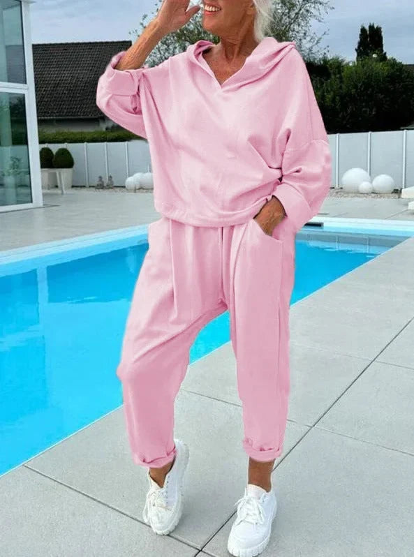 Jogging Suit for Women Hoodie & Pants Set, view 6 - Elena Harper