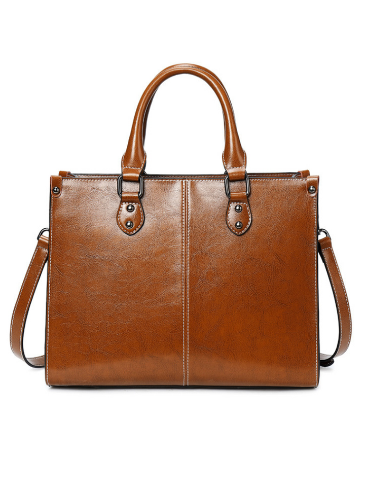 SOPHIE LUXE LEATHER HANDBAG