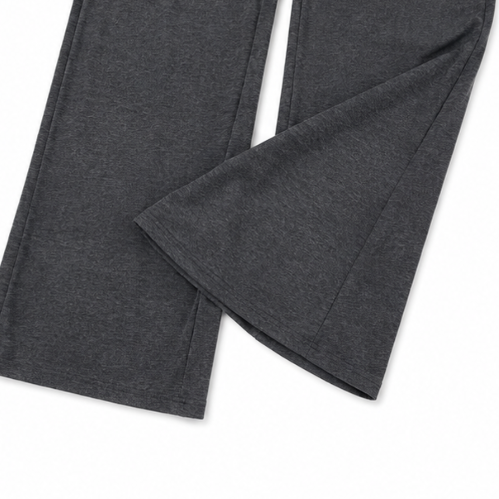 Draperline Off-Shoulder Asymmetrical Top And Wide-Leg Pants Set - Elena Harper