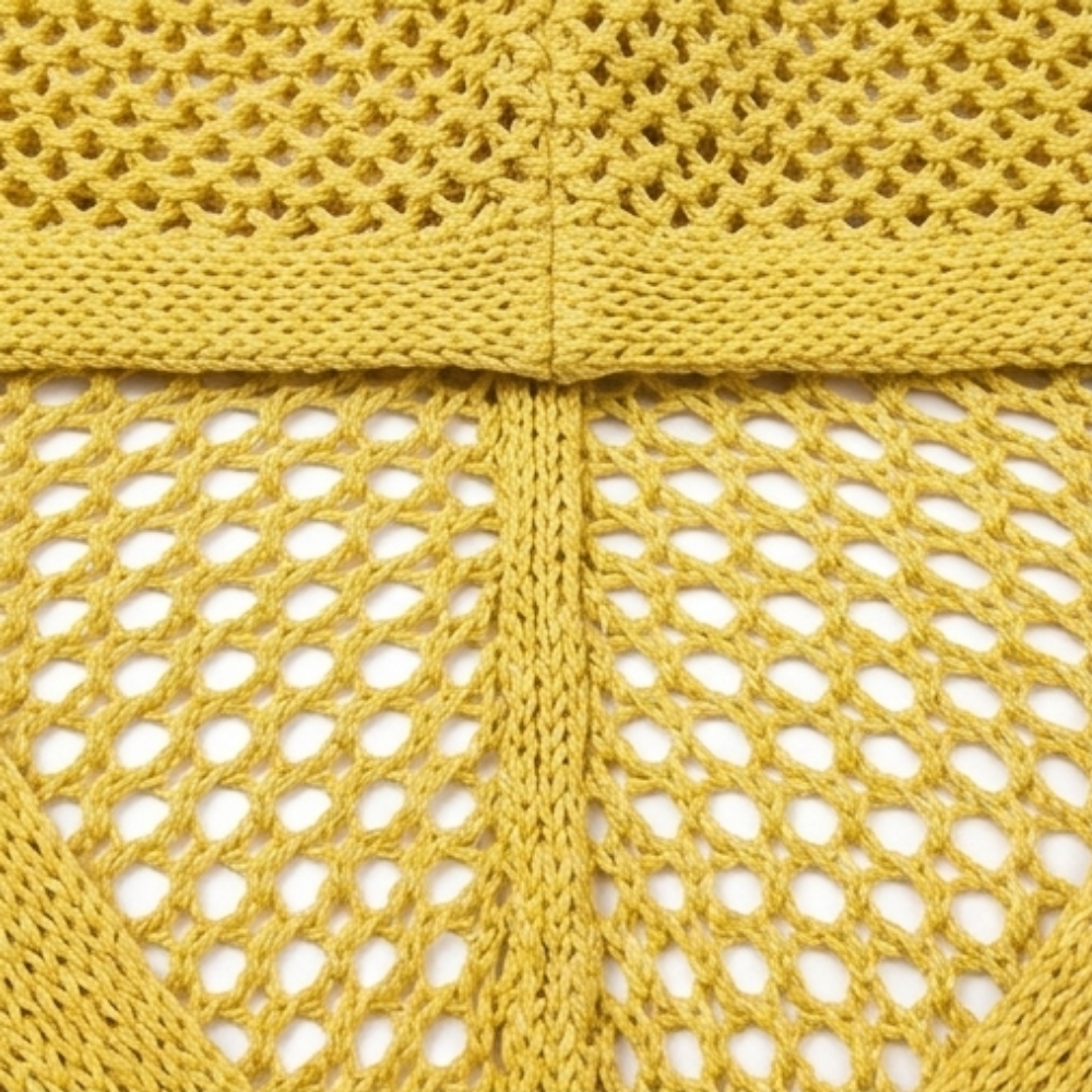 Delyne Women's Open-Knit Hooded Pullover - Elena Harper