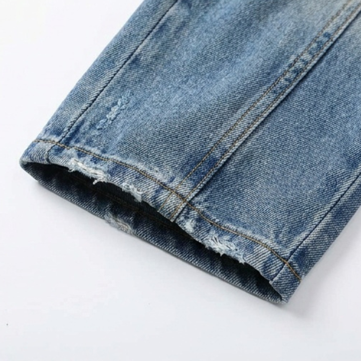 Curvella Women's Button-Front Tapered Denim Overalls - Elena Harper