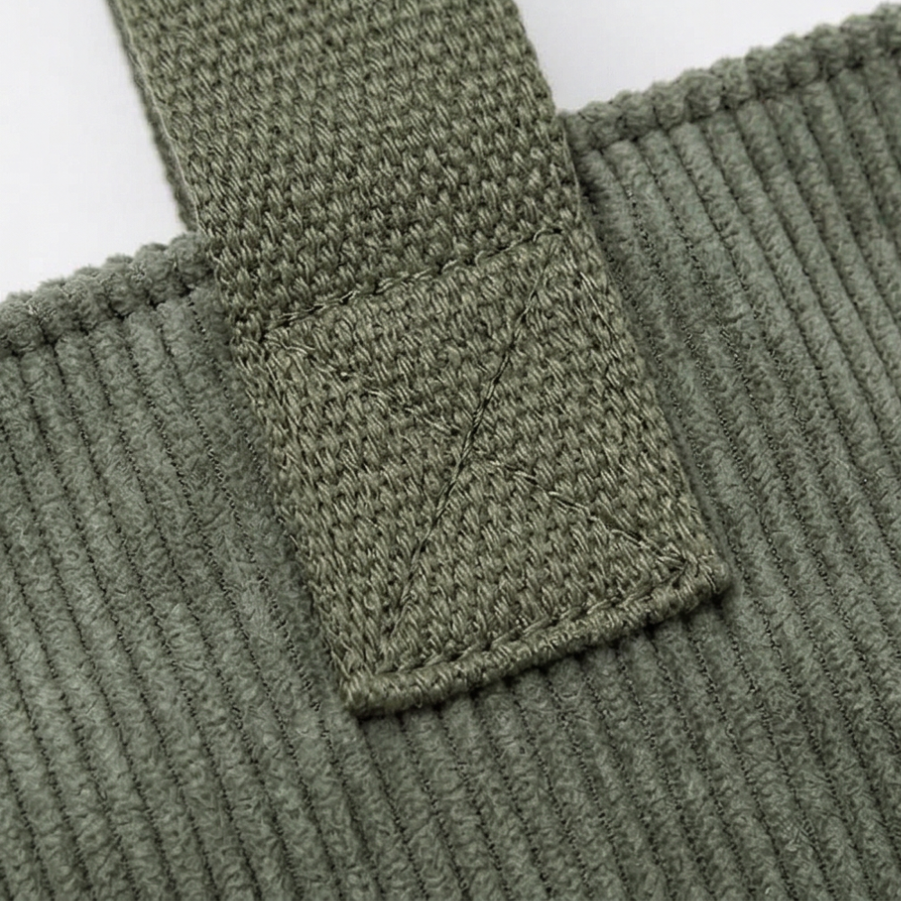 Clovera Multi Pocket Corduroy Shoulder Bag - Elena Harper