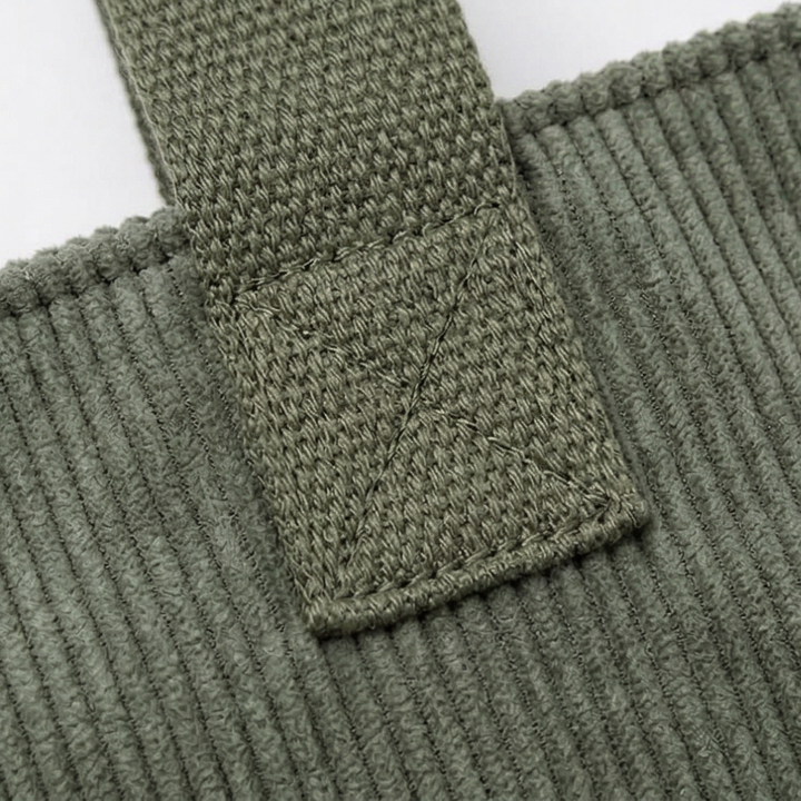 Clovera Multi Pocket Corduroy Shoulder Bag - Elena Harper