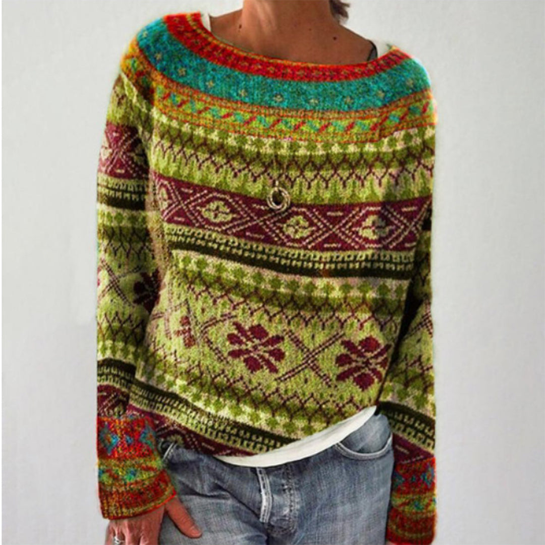 Knitted Sweater for Women Adeline - Elena Harper