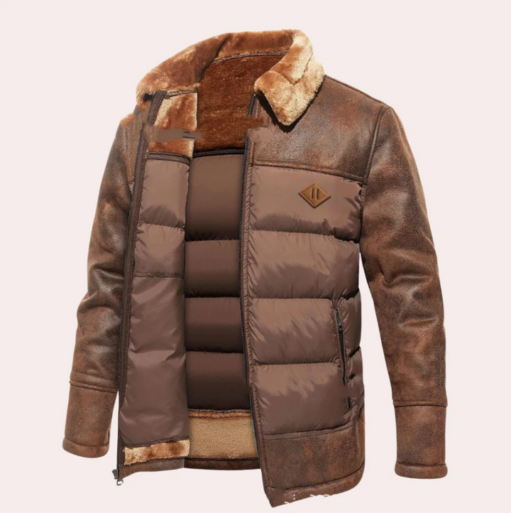 Men's winter jacket, cozy and high quality