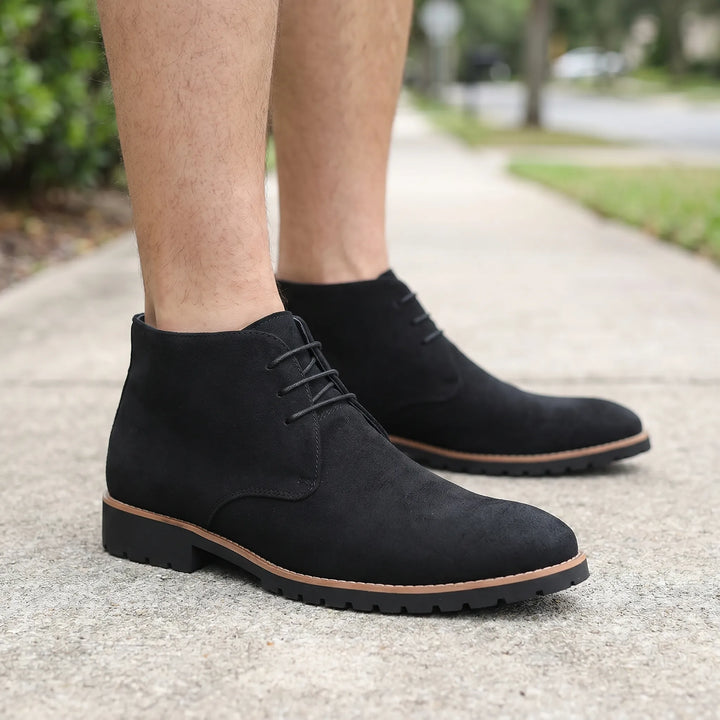 Lace-Up Ankle Boots