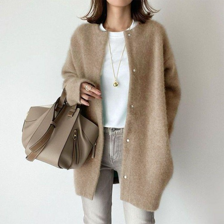 Amandine Elegant Layered Cardigan - Elena Harper