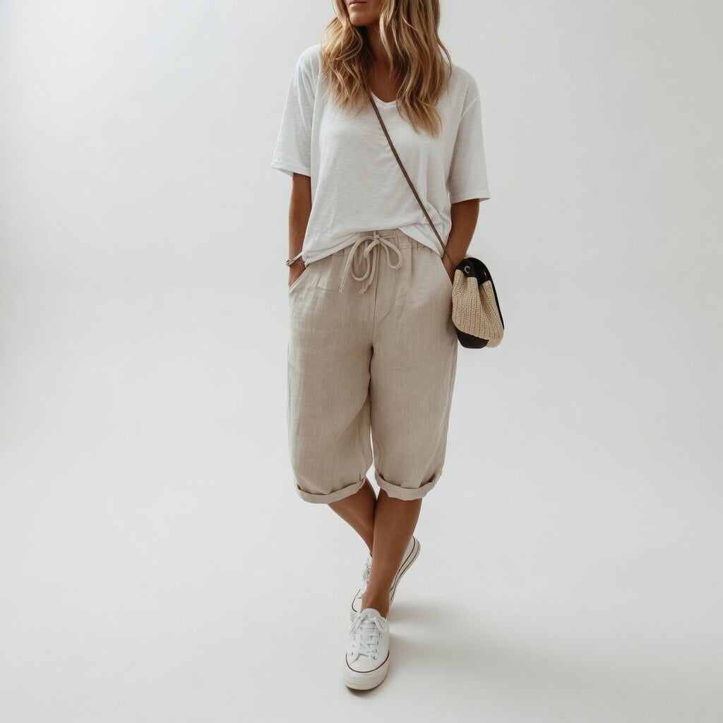 SUMMER BERMUDA SHORTS FOR WOMEN