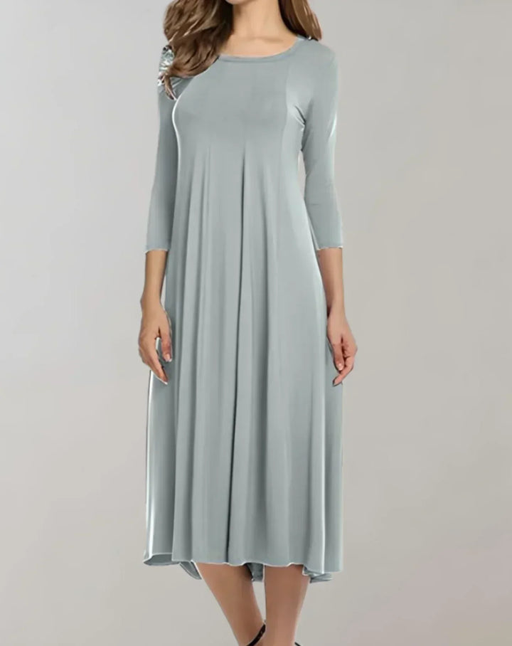 Women's Elegant Lightweight Midi Dress