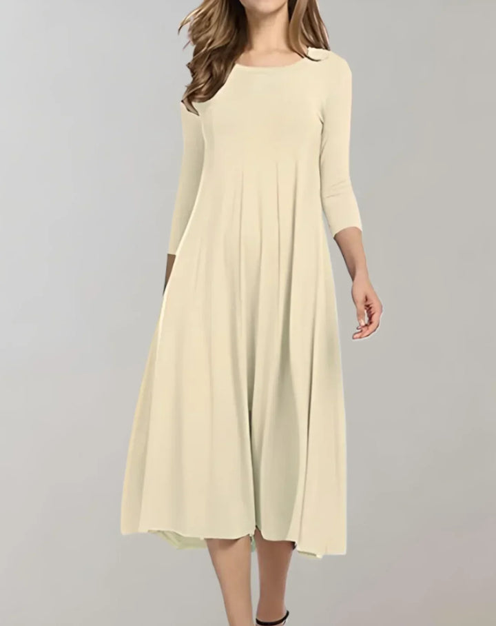 Women's Elegant Lightweight Midi Dress