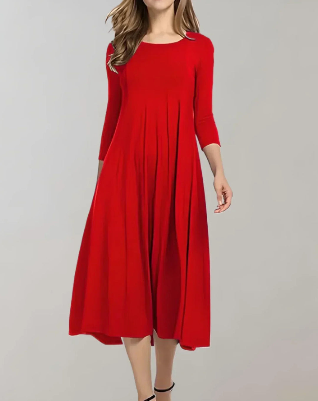 Women's Elegant Lightweight Midi Dress