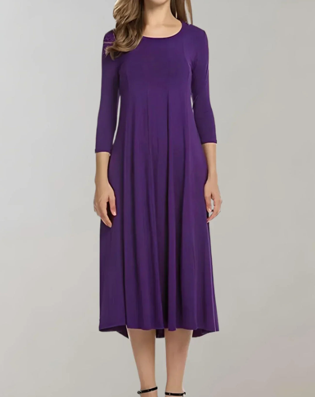 Women's Elegant Lightweight Midi Dress