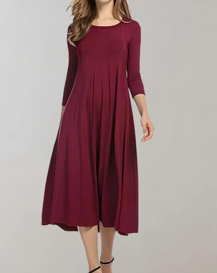 Women's Elegant Lightweight Midi Dress