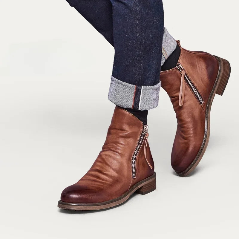 LAURENT MONACO | ROYAL LEATHER BOOTS