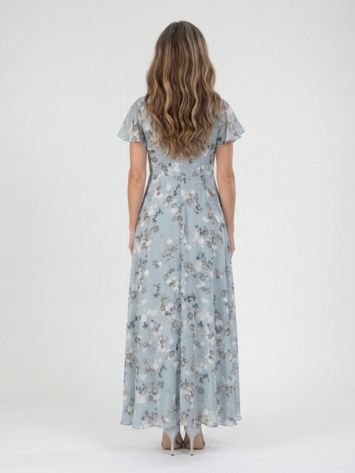 Ismeria™  |  Floral Flowing Maxi Dress