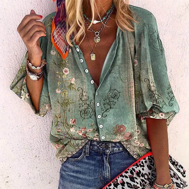 Hilda | Elegant and Stylish Floral Blouse