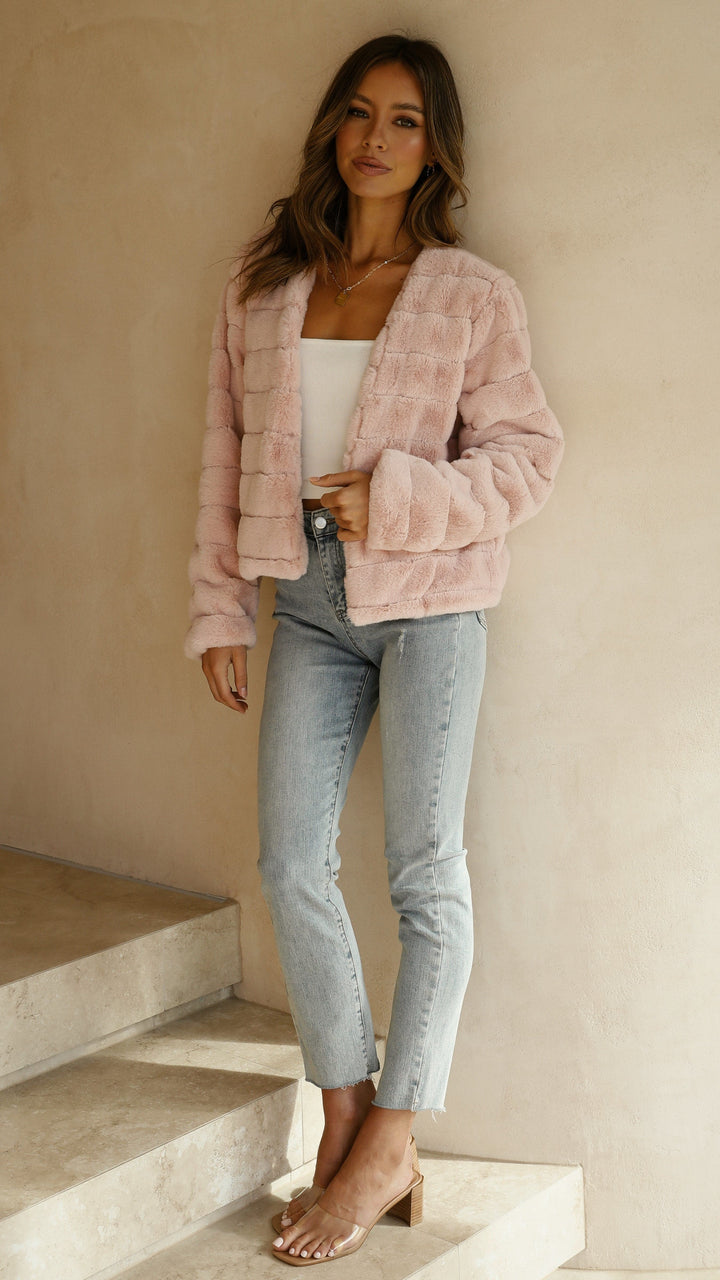 Luxurious Women's Crop Jacket Veloura - Elena Harper