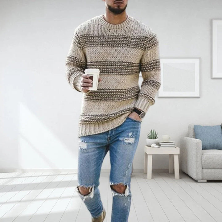 Georges - Norwegian Knit Wool Sweater for Men