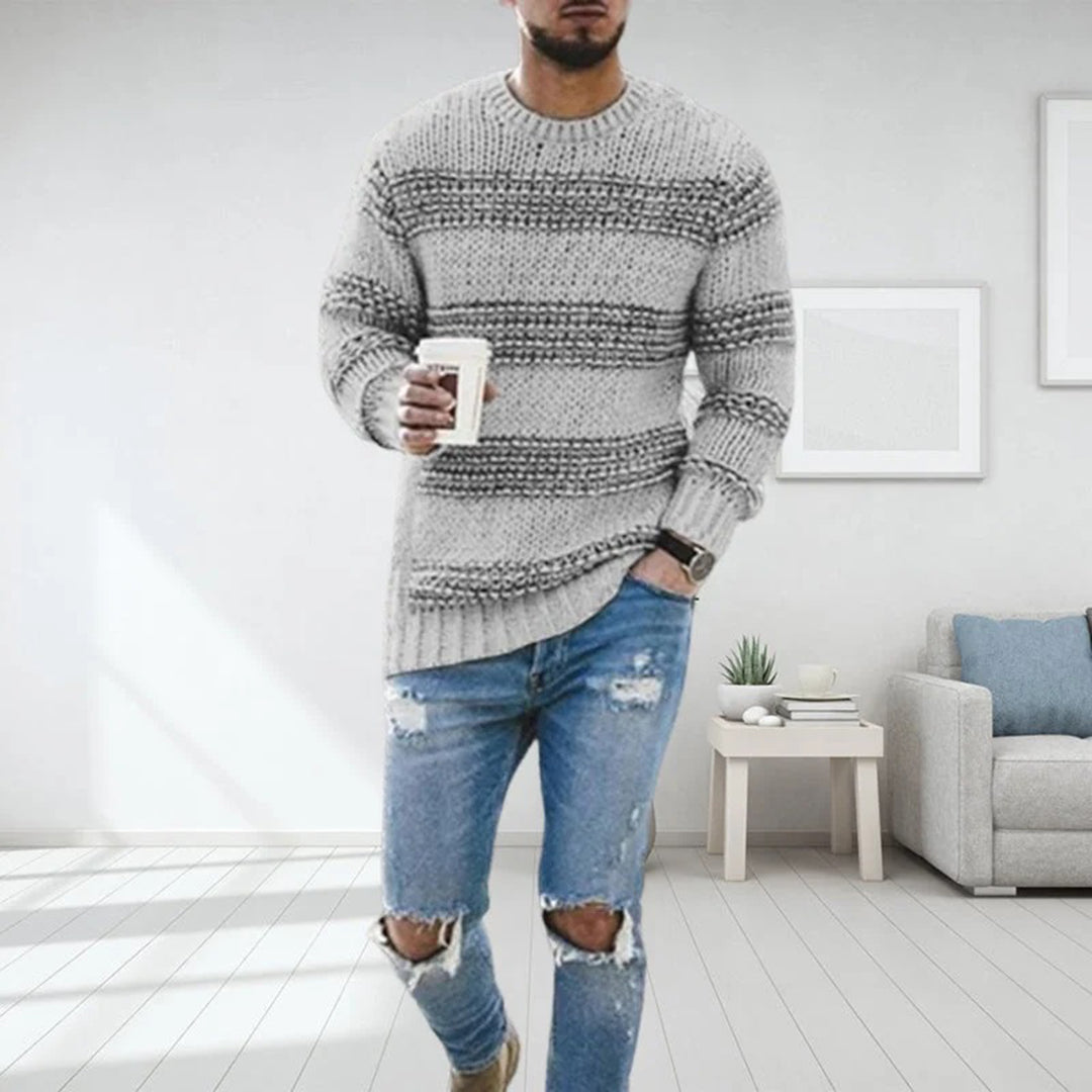 Georges - Norwegian Knit Wool Sweater for Men