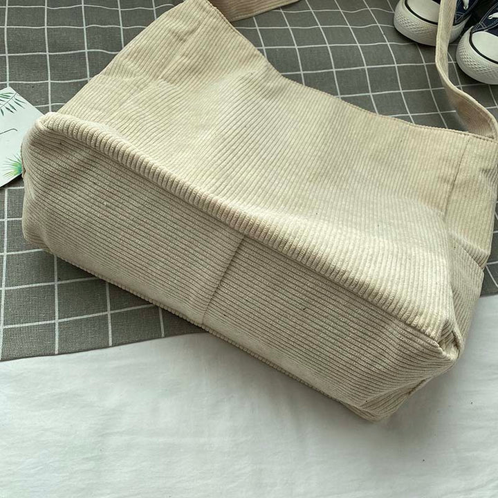 Corduroy Shoulder Bag