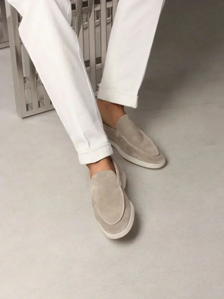 Elegantes Mocasines de Ante Premium | Luna Bellucci