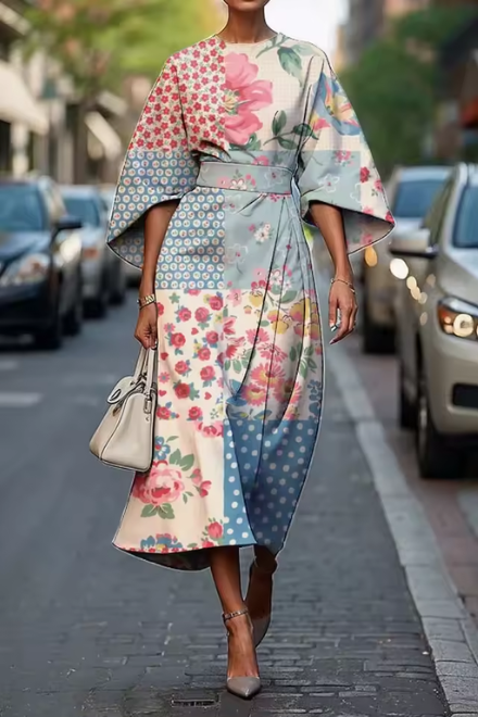 Celeste™  |  Elegant Floral Dress