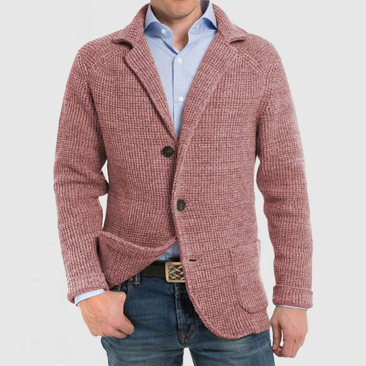Elegant Men's Cardigan for Business and Leisure