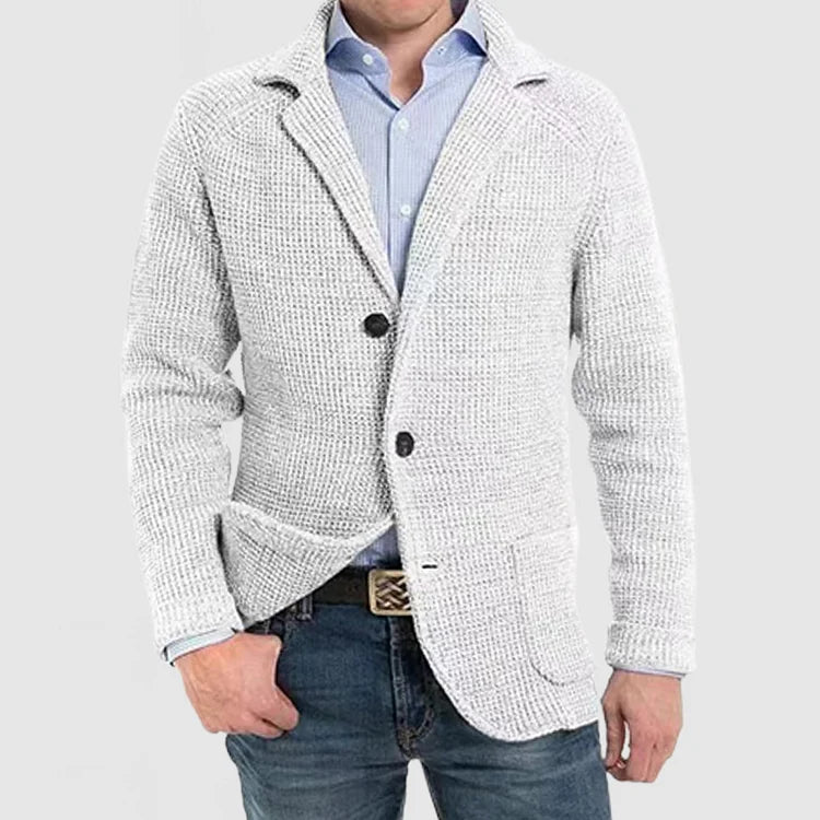 Elegant Men's Cardigan for Business and Leisure
