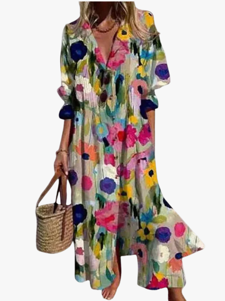 BOHO MAXI DRESS FOR WOMEN