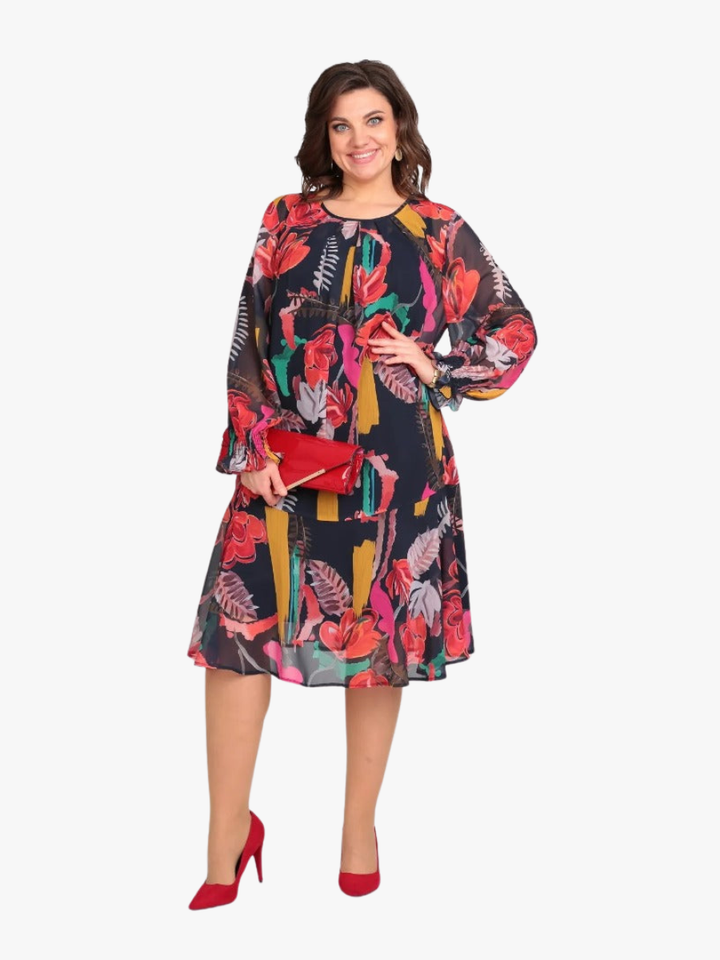 FLOWER DRESS FOR WOMEN