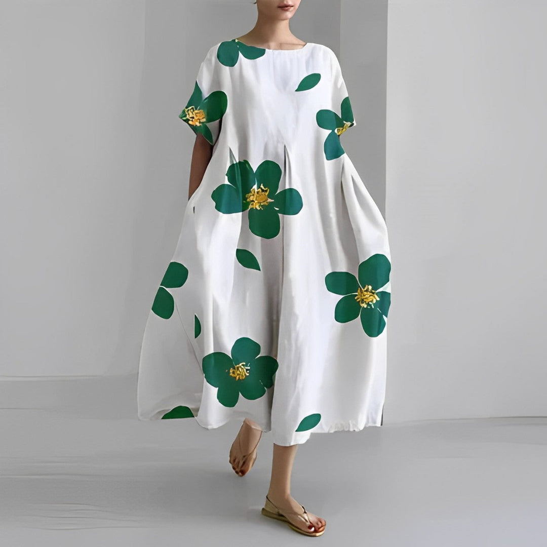 Boho Flower Dress