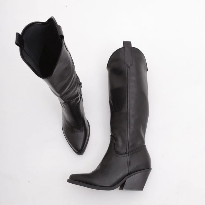 Adele™  |  Wide-heeled Cowboy Boots