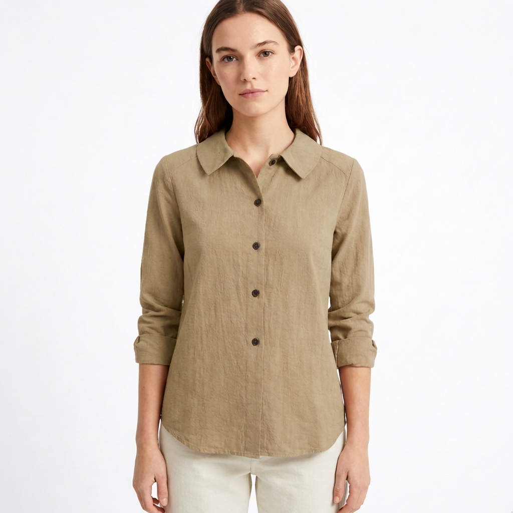 Laia | Oversized Button-Up Shirt for Casual Women