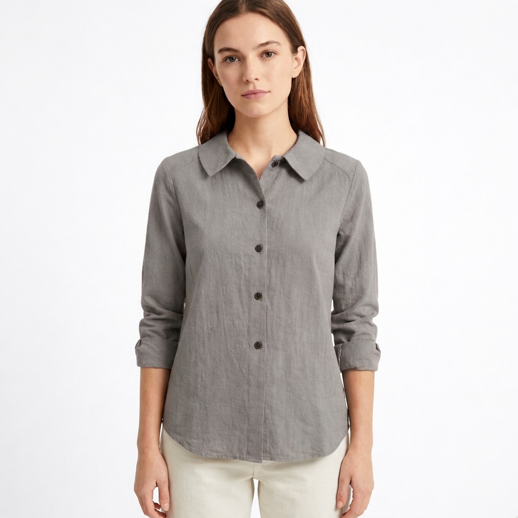 Laia | Oversized Button-Up Shirt for Casual Women