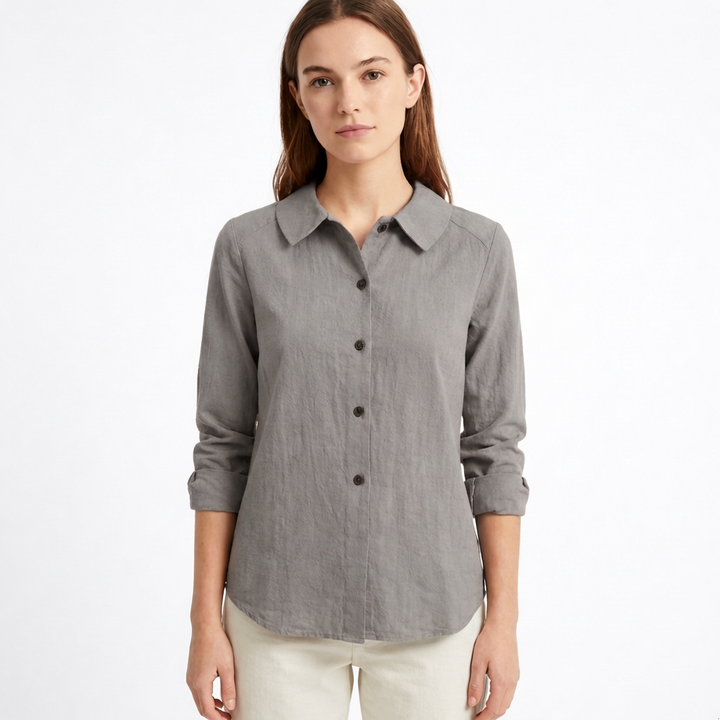 Laia | Oversized Button-Up Shirt for Casual Women