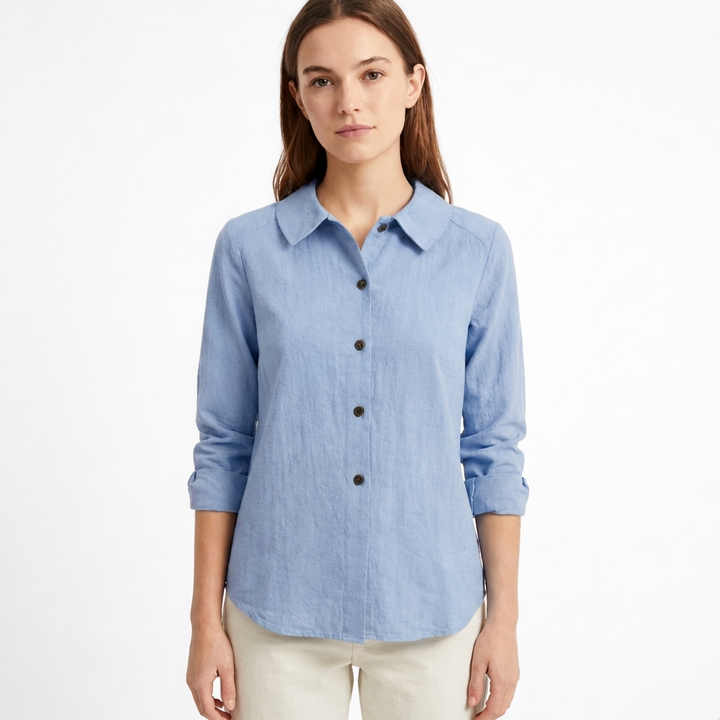 Laia | Oversized Button-Up Shirt for Casual Women