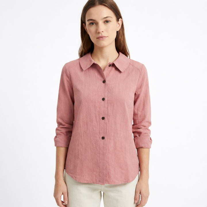 Laia | Oversized Button-Up Shirt for Casual Women
