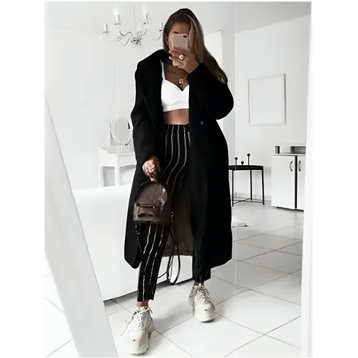 Elegant and Warm Long Winter Coat for Women