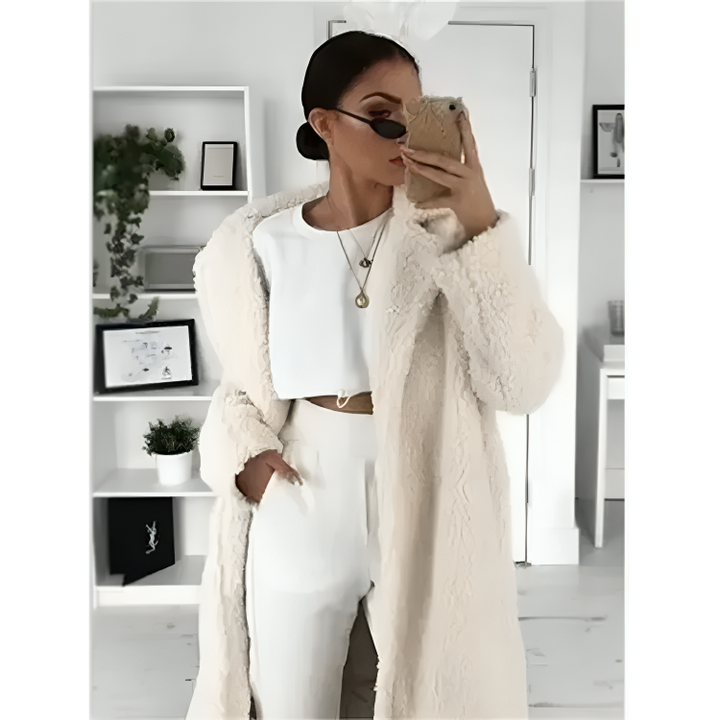 Elegant and Warm Long Winter Coat for Women