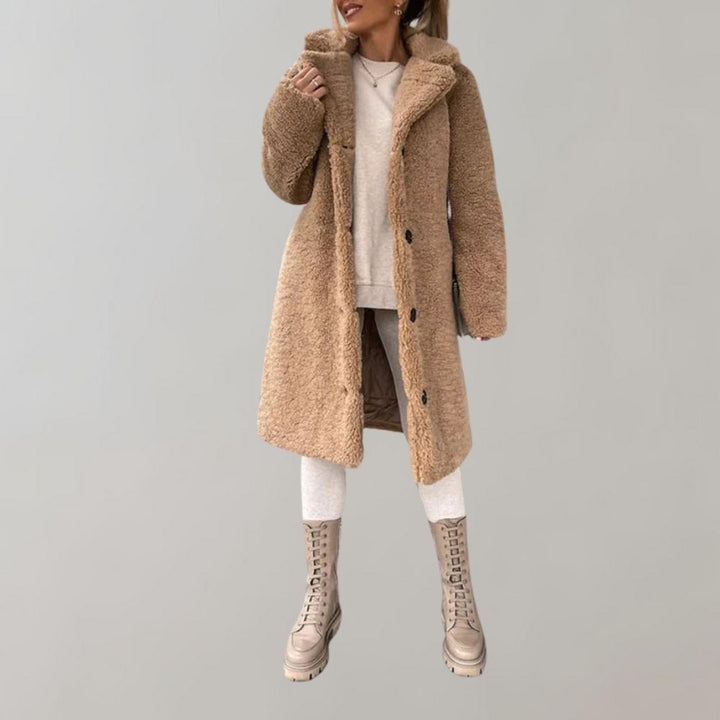 Patricia - Chic Warm Sherpa Coat