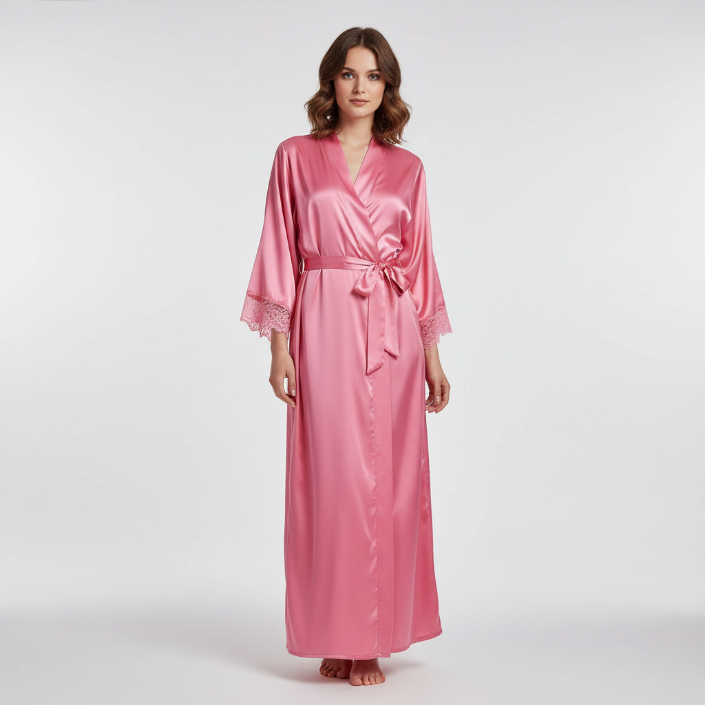 Long Bathrobe Susanne, view 2 - Elena Harper