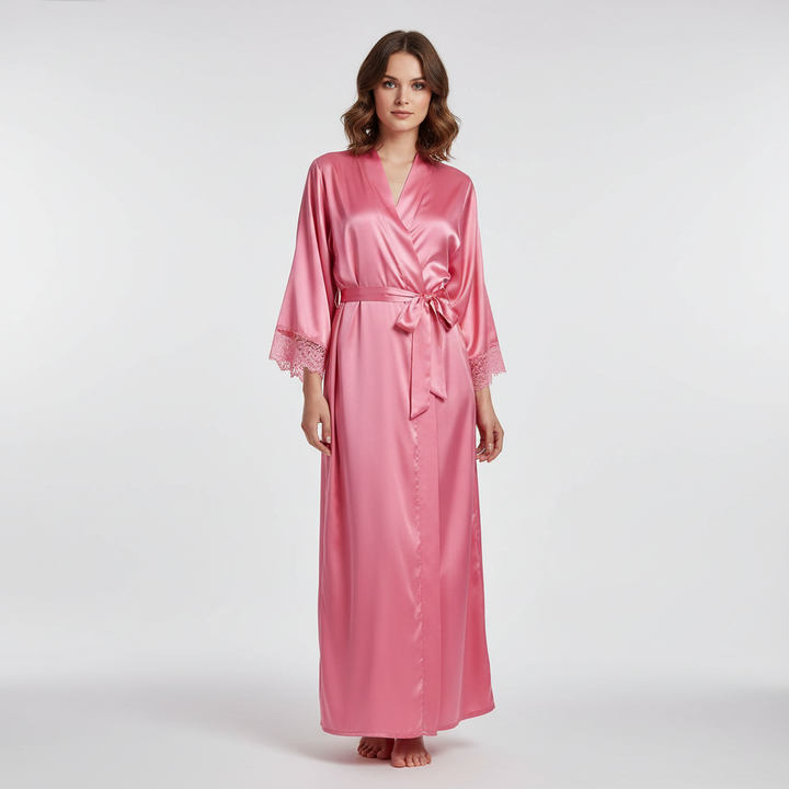 Long Bathrobe Susanne, view 2 - Elena Harper