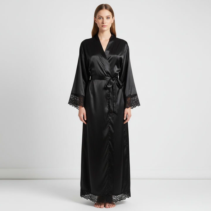 Long Bathrobe Susanne, view 4 - Elena Harper