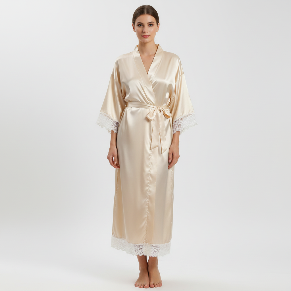 Long Bathrobe Susanne, view 6 - Elena Harper